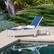 Alt View 15. Mod Furniture - Peyton Sling Armless Chaise Lounge - White/Navy.