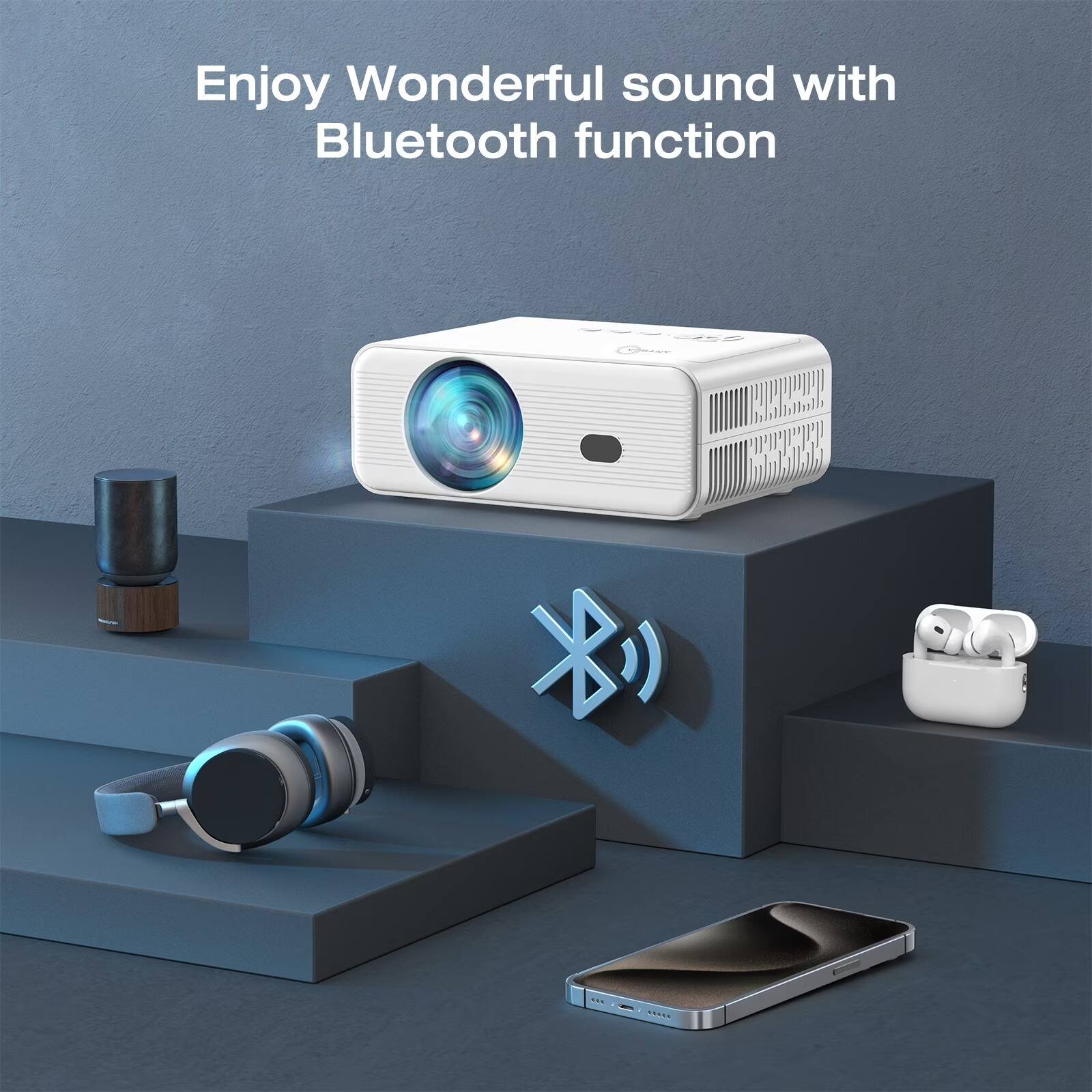 Enjoy Wonderful sound with Bluetooth function