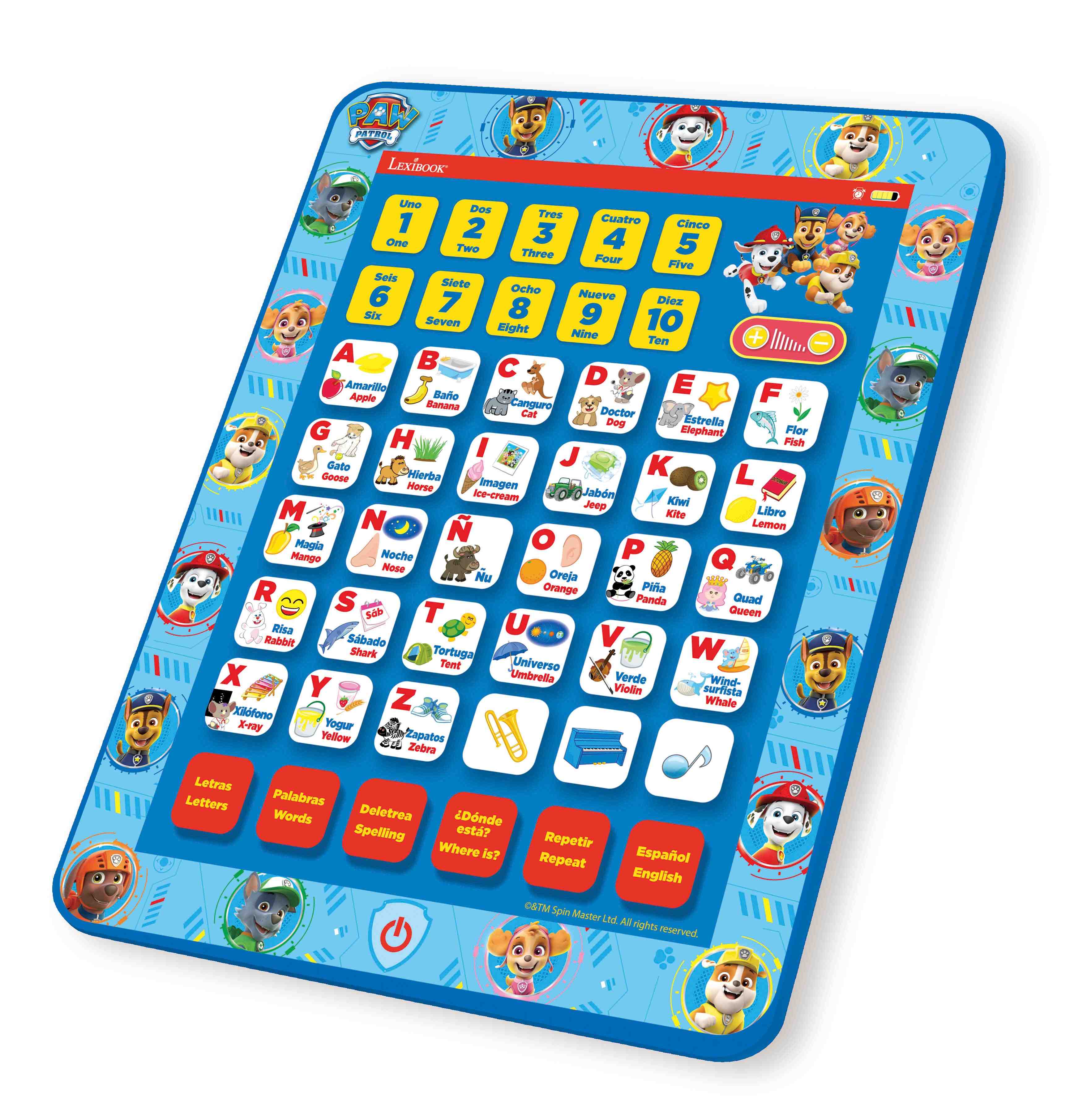 Lexibook - Paw Patrol Bilingual Talking Educational Tablet to Learn Letters and Numbers price history on PriceWatchPro