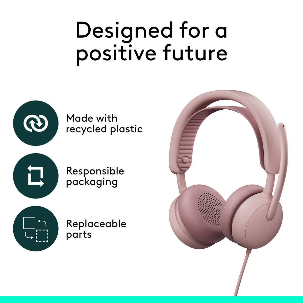Designed for a positive future

- Made with recycled plastic
- Responsible packaging
- Replaceable parts