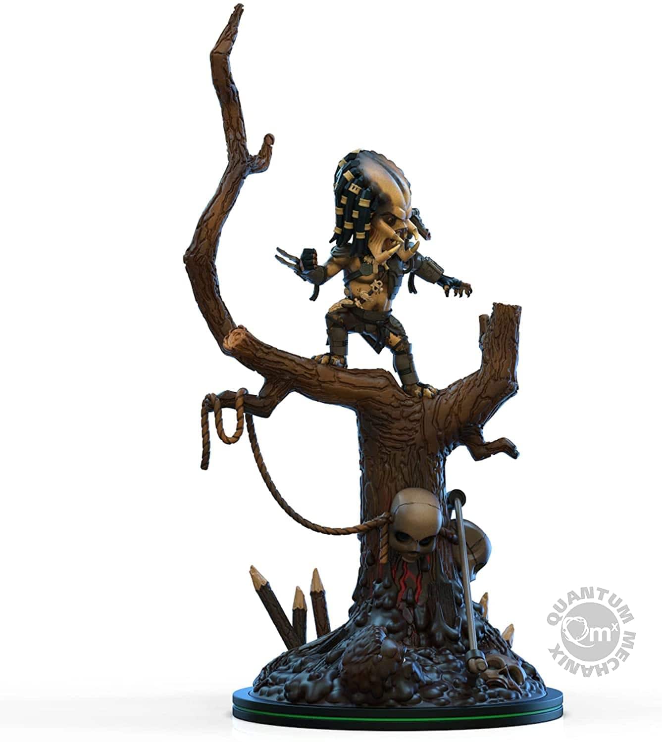 Quantum Mechanix - Predator Q-Fig Max Elite Figure Diorama - Brown