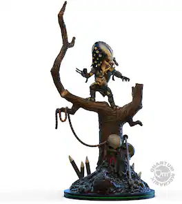 Quantum Mechanix - Predator Q-Fig Max Elite Figure Diorama - Brown