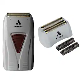 Andis - ProFoil Lithium Titanium Foil Shaver TS-1 17235 with Replacement Foil & Inner Cutters 17280, Gray
