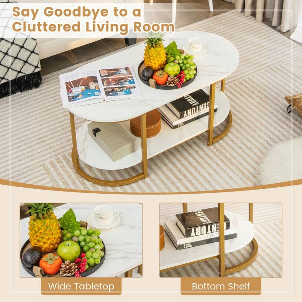 Say Goodbye to a Cluttered Living Room

Wide Tabletop

Bottom Shelf