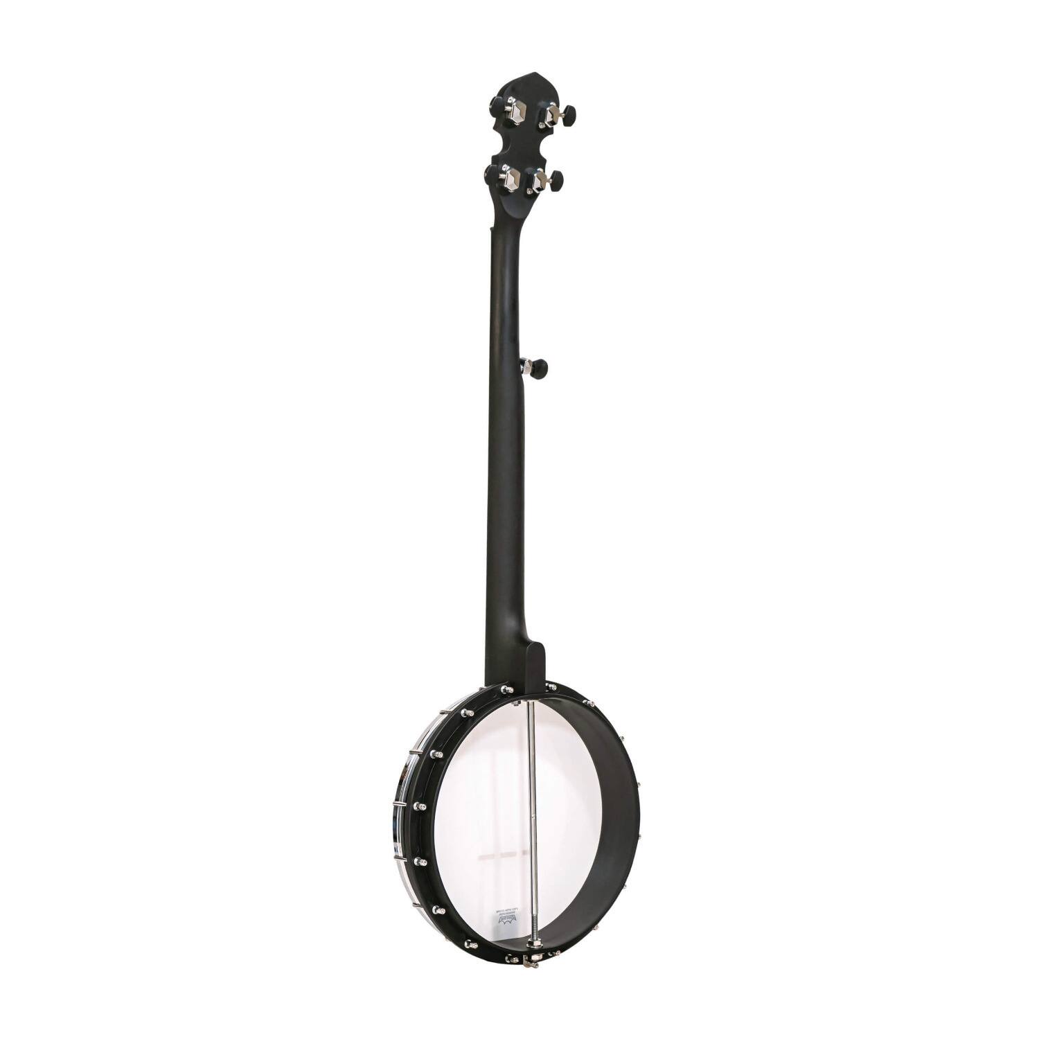 Angle. Gold Tone - Gold Tone AC-1: Acoustic Composite 5-String Openback Banjo with Gig Bag.