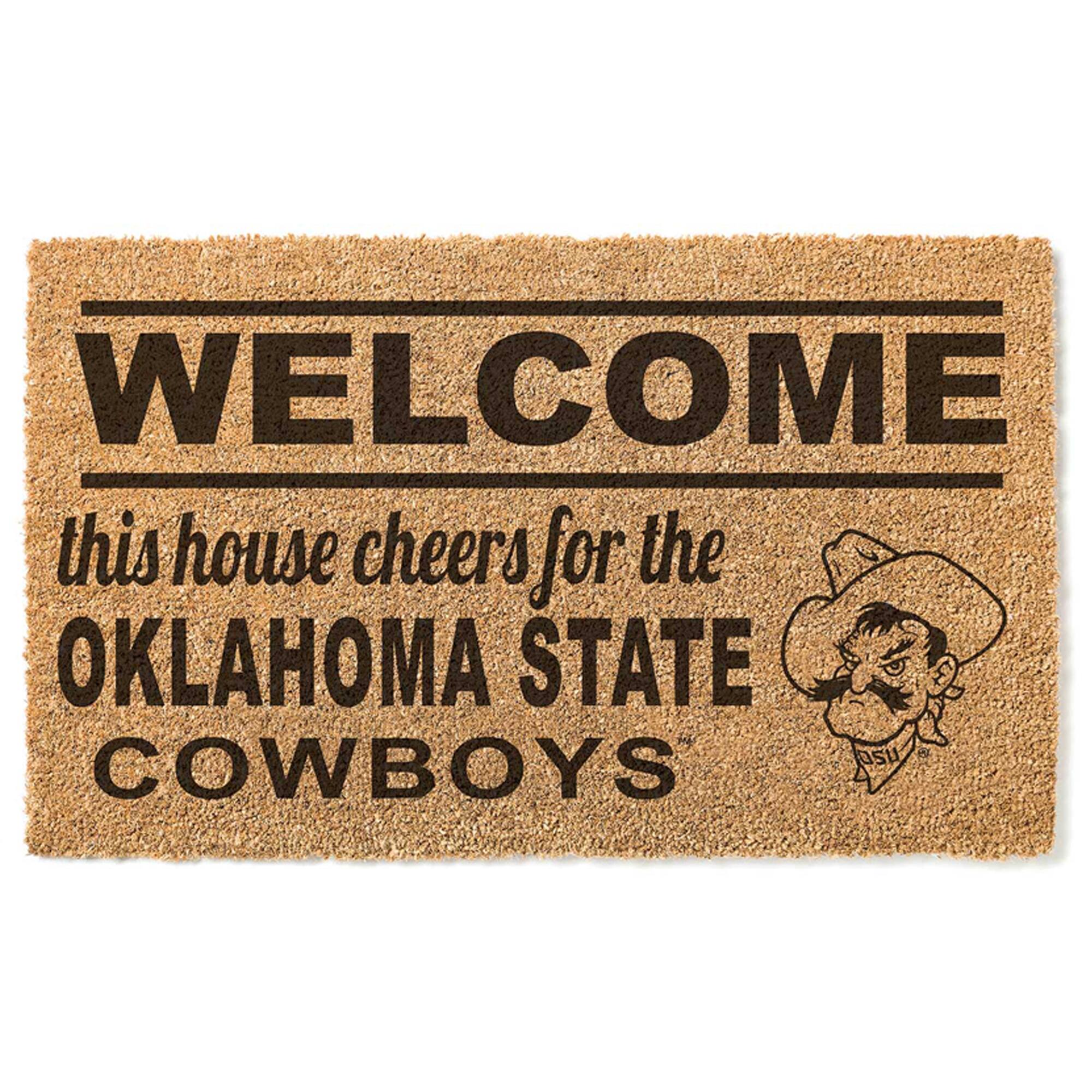 Oklahoma State Cowboys 18" x 30" Welcome Doormat
