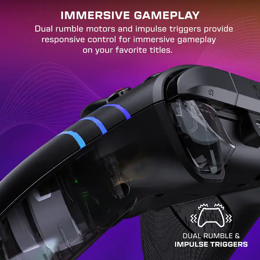 Turtle Beach Afterglow Wave Wired RGB Gaming Controller for Xbox Series ...