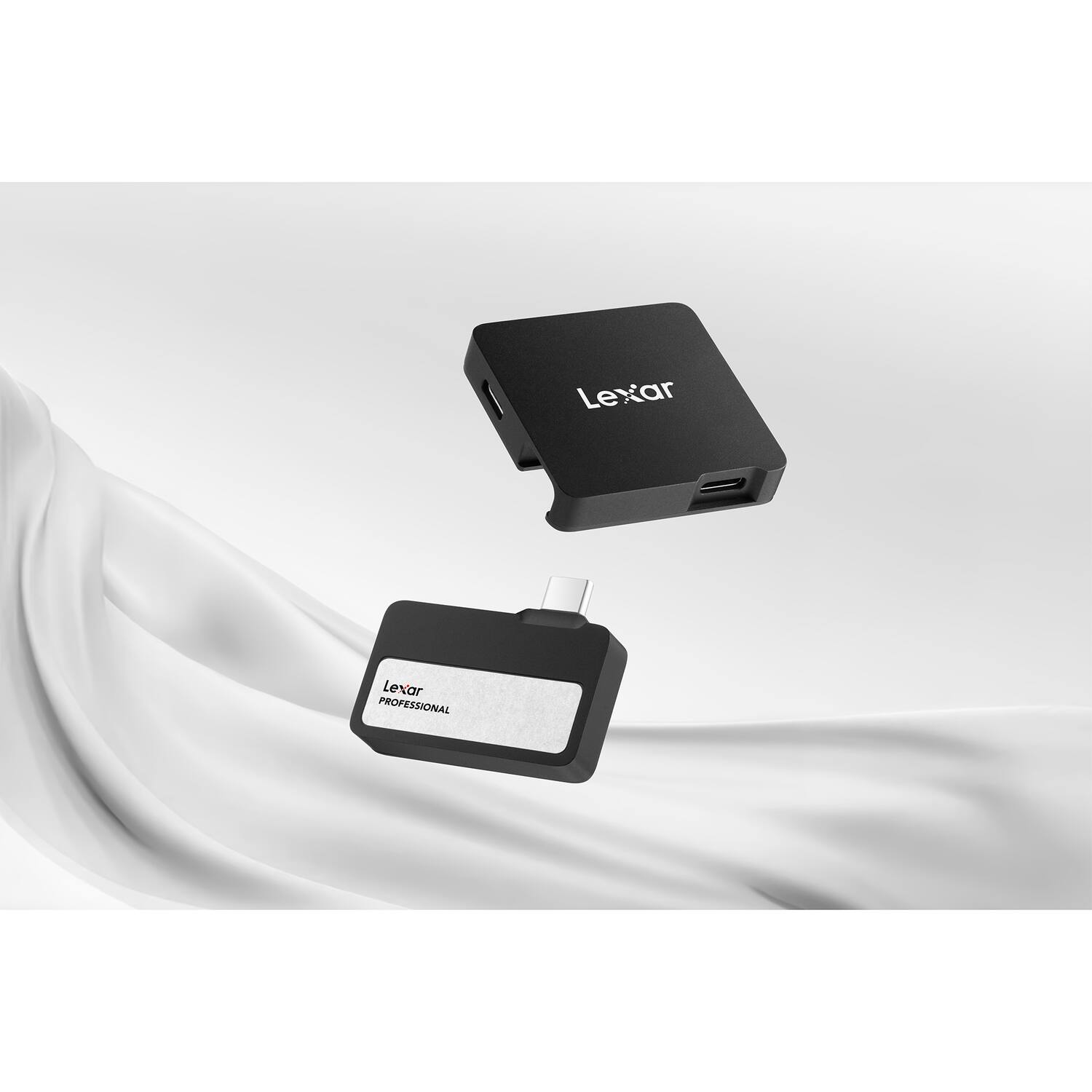 Lexar Professional Go Portable USB 3.2 SSD with Hub 2TB Black