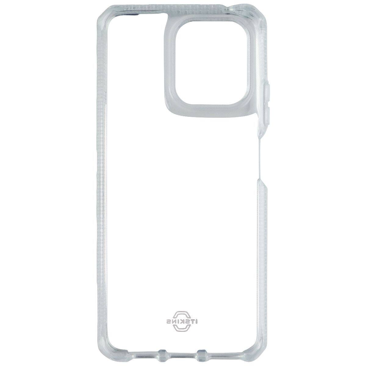 Back. Itskins - Spectrum_R Case for Motorola Moto G (2025) - Clear - Clear.