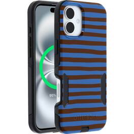 OtterBox - Artist Edition MagSafe Commuter Series Case for iPhone 16 Plus - Cobalt Espresso