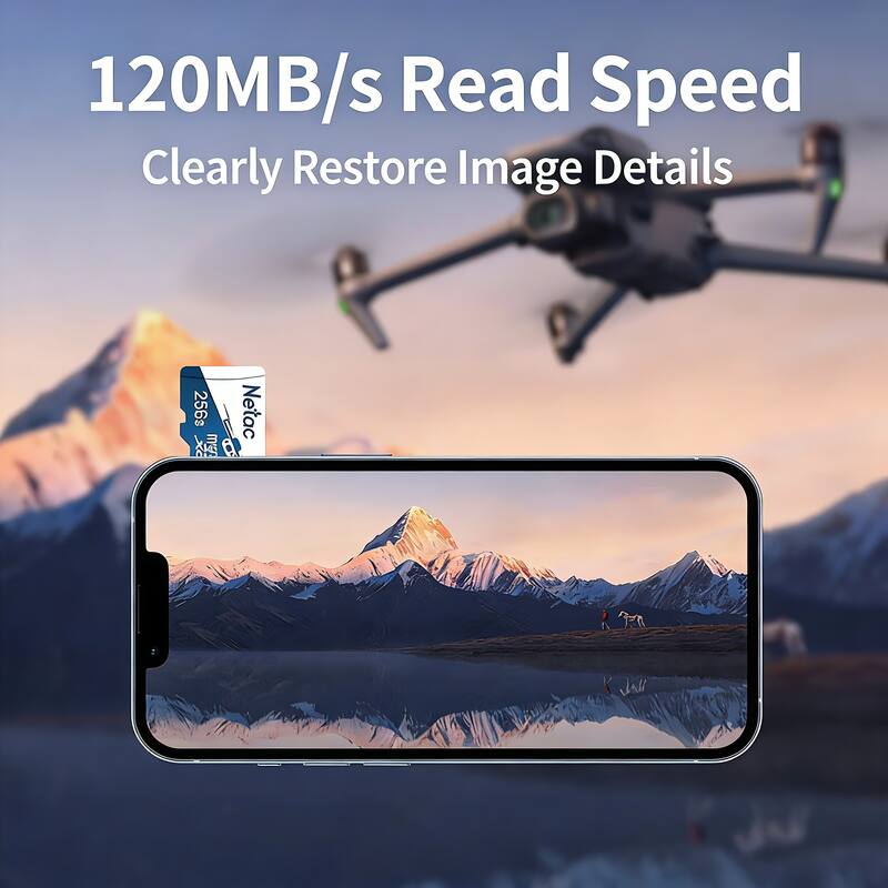 120MB/s Read Speed  
Clearly Restore Image Details