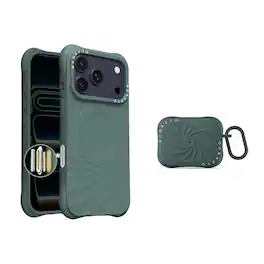 Ornarto - Vortuxe for iPhone 17 Pro Max Case 6.9" and for AirPods Pro 2 Case - Pine Green