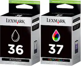 Lexmark - 18C2229 36 & 37 Ink Cartridge (Black & Color, 2-Pack)