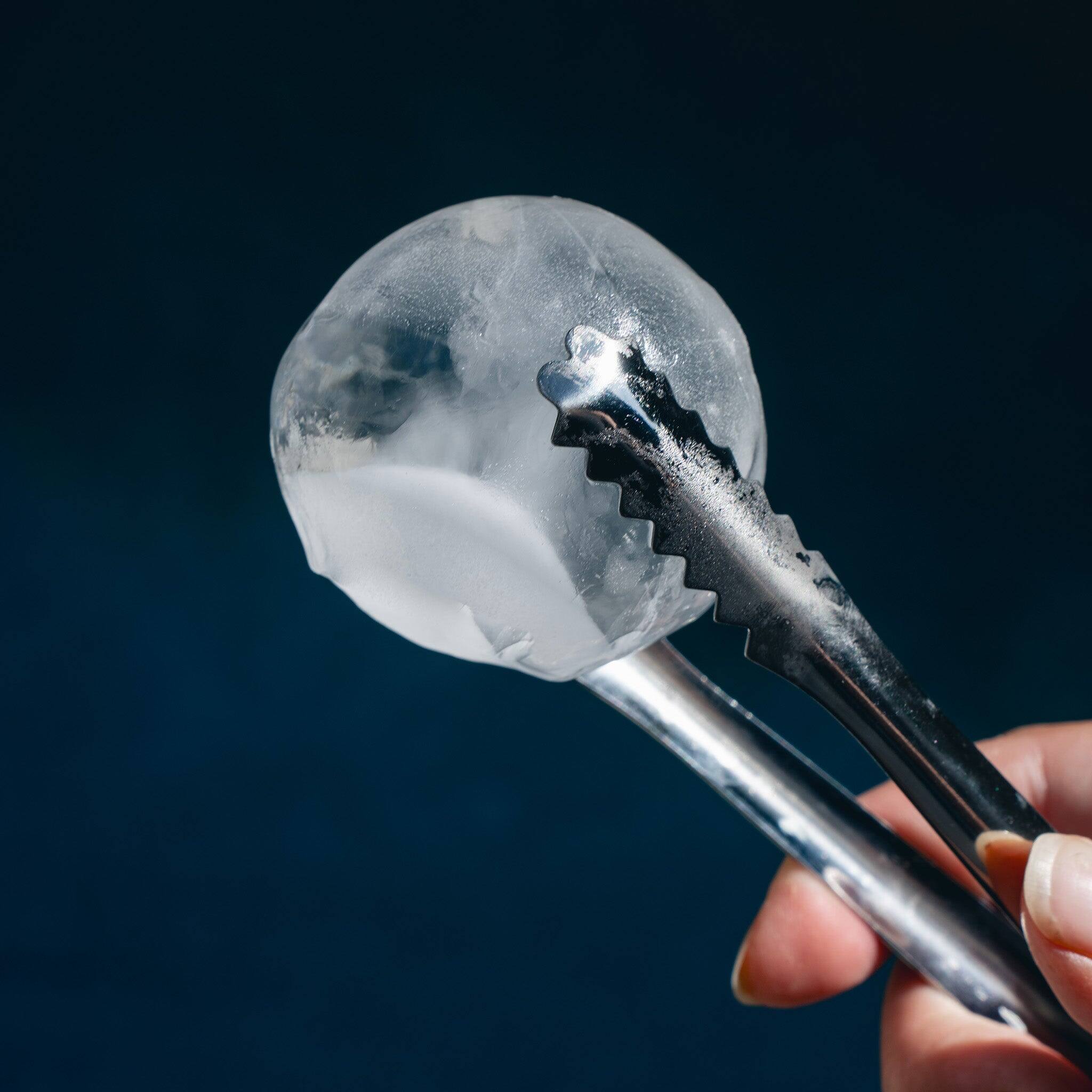 Alt View 10. NewAir - Newair® Countertop Whiskey Ice Ball Maker 32 Ice Spheres / 24 Hours - Black / Stainless Steel.