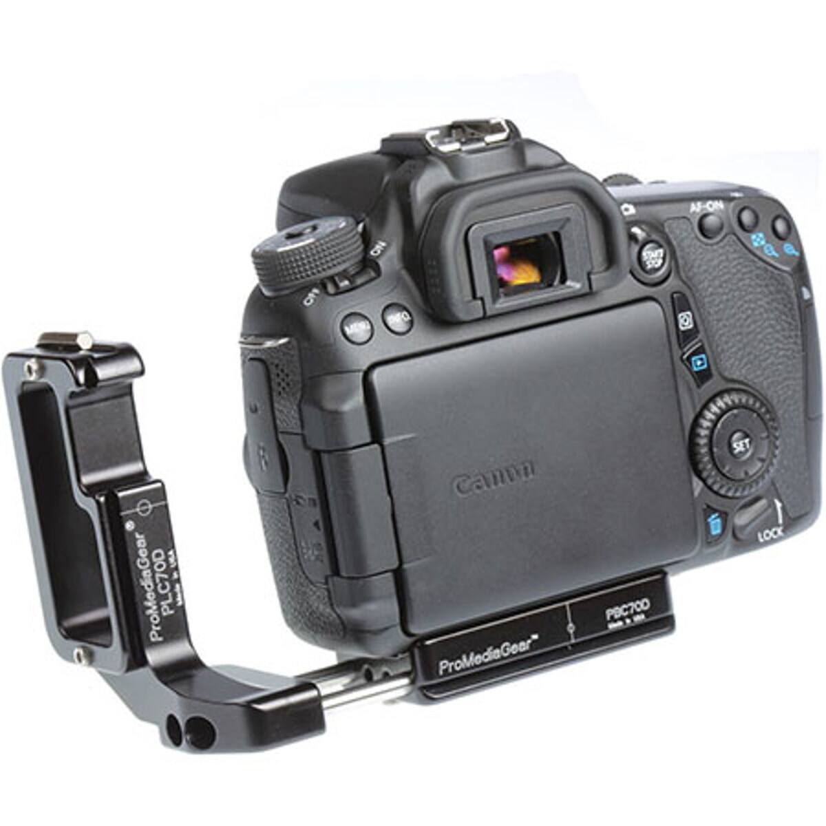 O SO AF-ON P ProMediaGear PLC70D Canon ProMediaGear PBC700 SET LOCK