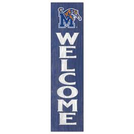 Jardine - Memphis Tigers 12'' x 48'' Welcome Leaner - Royal