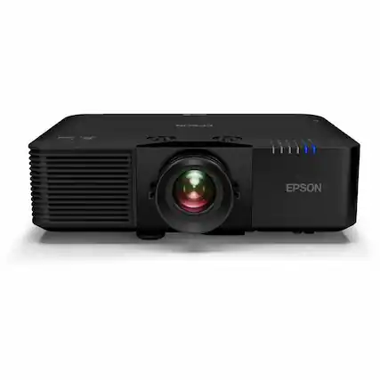 Front. Epson - Epson PowerLite L L895E Standard Throw 3LCD Projector - 21:9 - Ceiling Mountable - Black - 1920 x 1200 - Front, Rear - 1.07 Billion Colors (30-bit).
