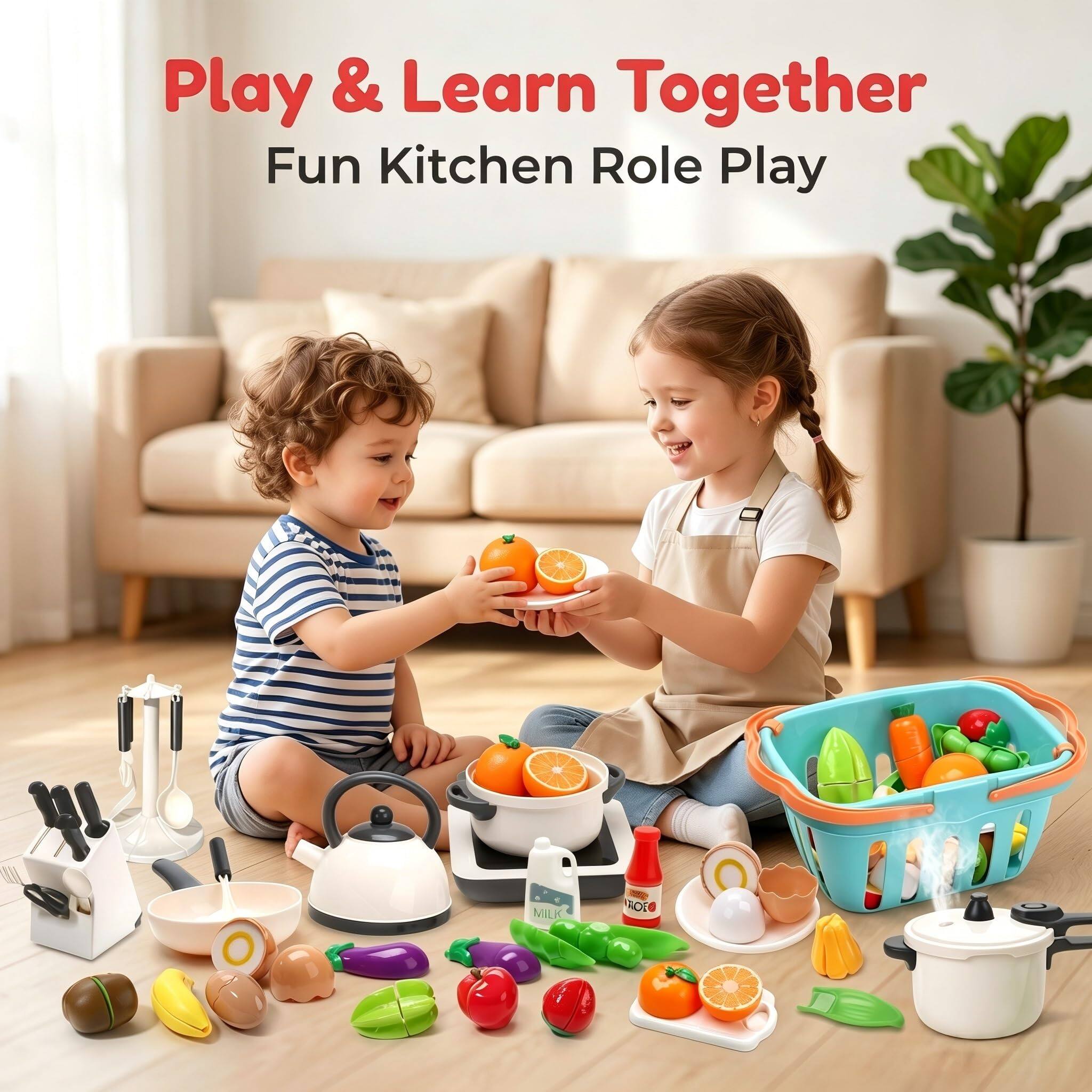 Play & Learn Together  
Fun Kitchen Role Play