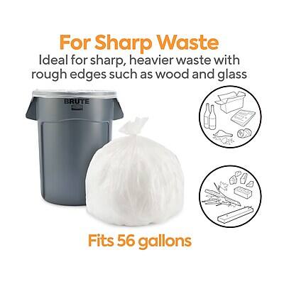 For Sharp Waste  
Ideal for sharp, heavier waste with rough edges such as wood and glass  

BRUTE  

Fits 56 gallons