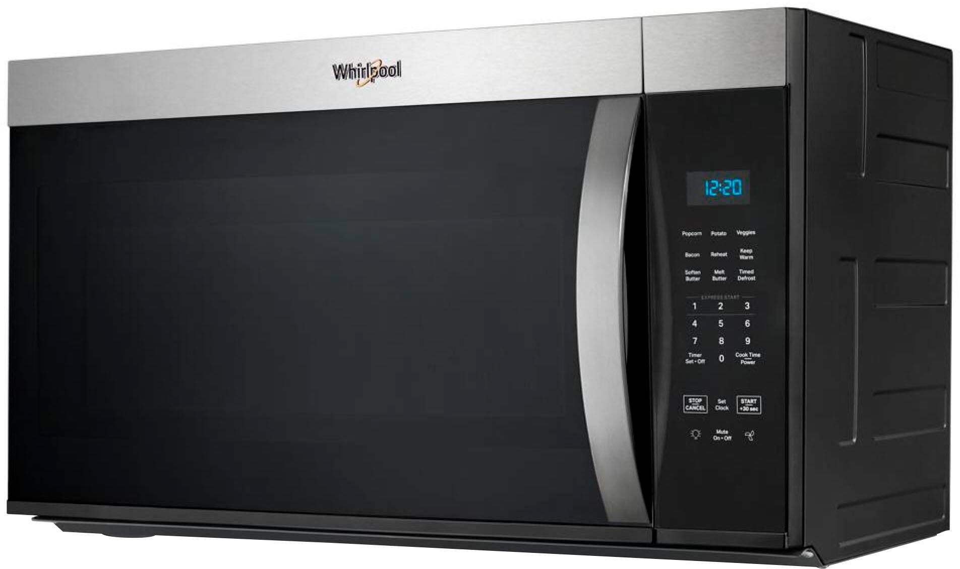 Whirlpool 1.7 Cu. Ft. Over the Range Microwave with 1000 Watts Cooking