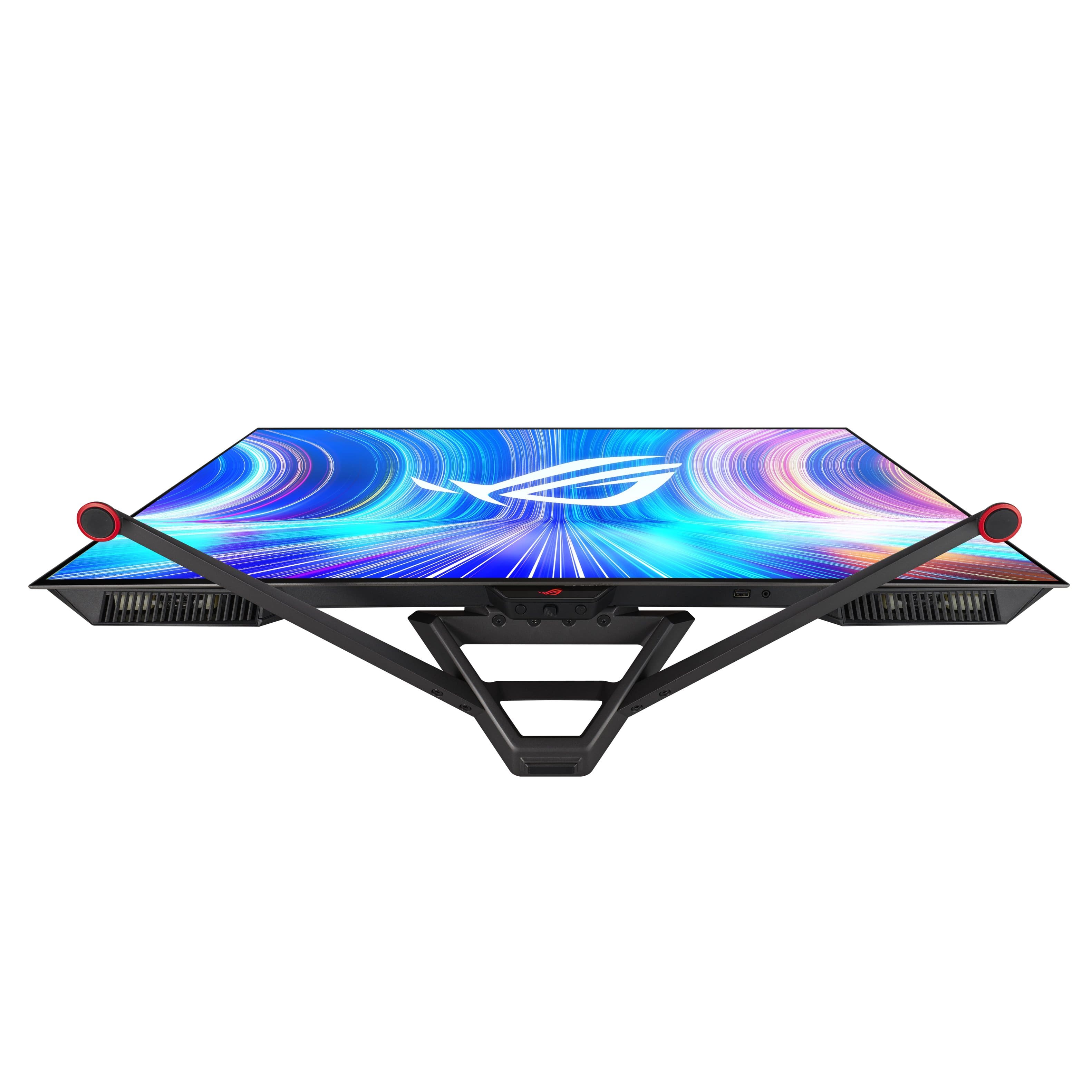 Alt View Zoom 1. ASUS - ROG Swift 41.5" OLED 4K G-SYNC Gaming Monitor with HDR (DisplayPort, USB, HDMI) - Black.