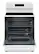 Angle. Whirlpool - 5.3 Cu. Ft. Freestanding Electric Range with Cooktop Flexibility - White.