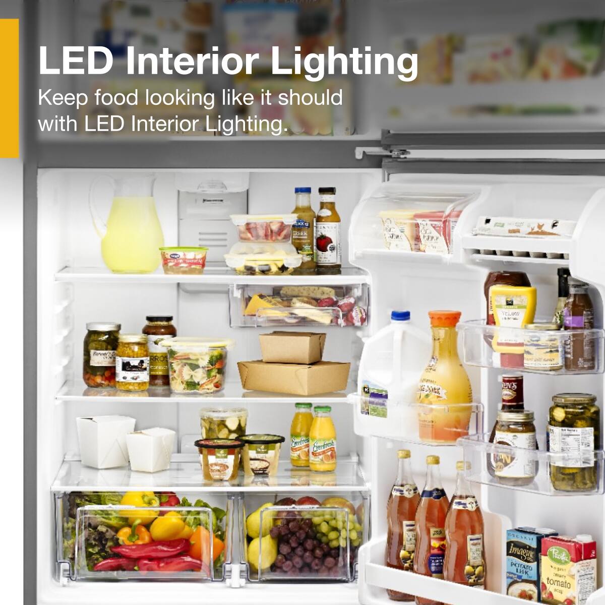 LED Interior Lighting  
Keep food looking like it should with LED Interior Lighting.