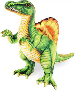 Underwraps - Real Planet Spinoasaurus 26 Inch Realistic Soft Plush - Green