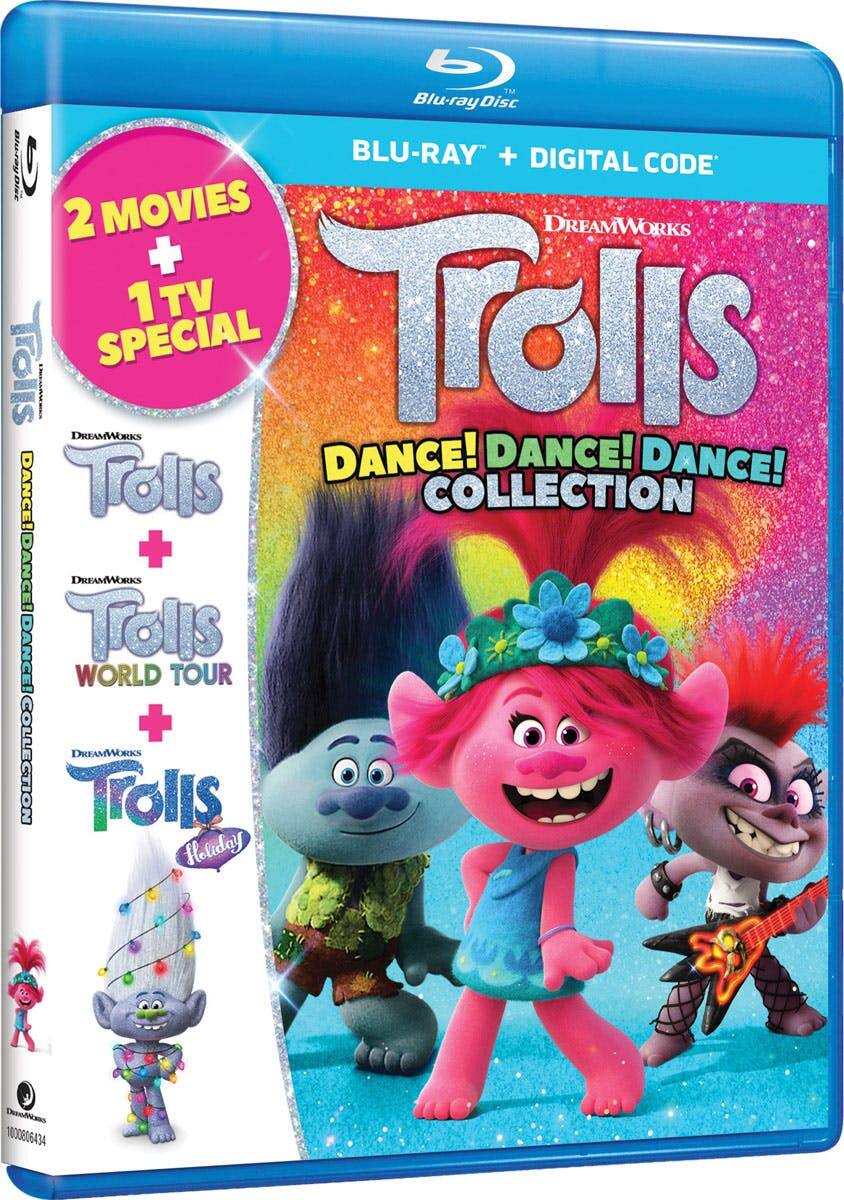 Angle. Trolls Dance! Dance! Dance! Collection (Box Set) [Blu-ray].