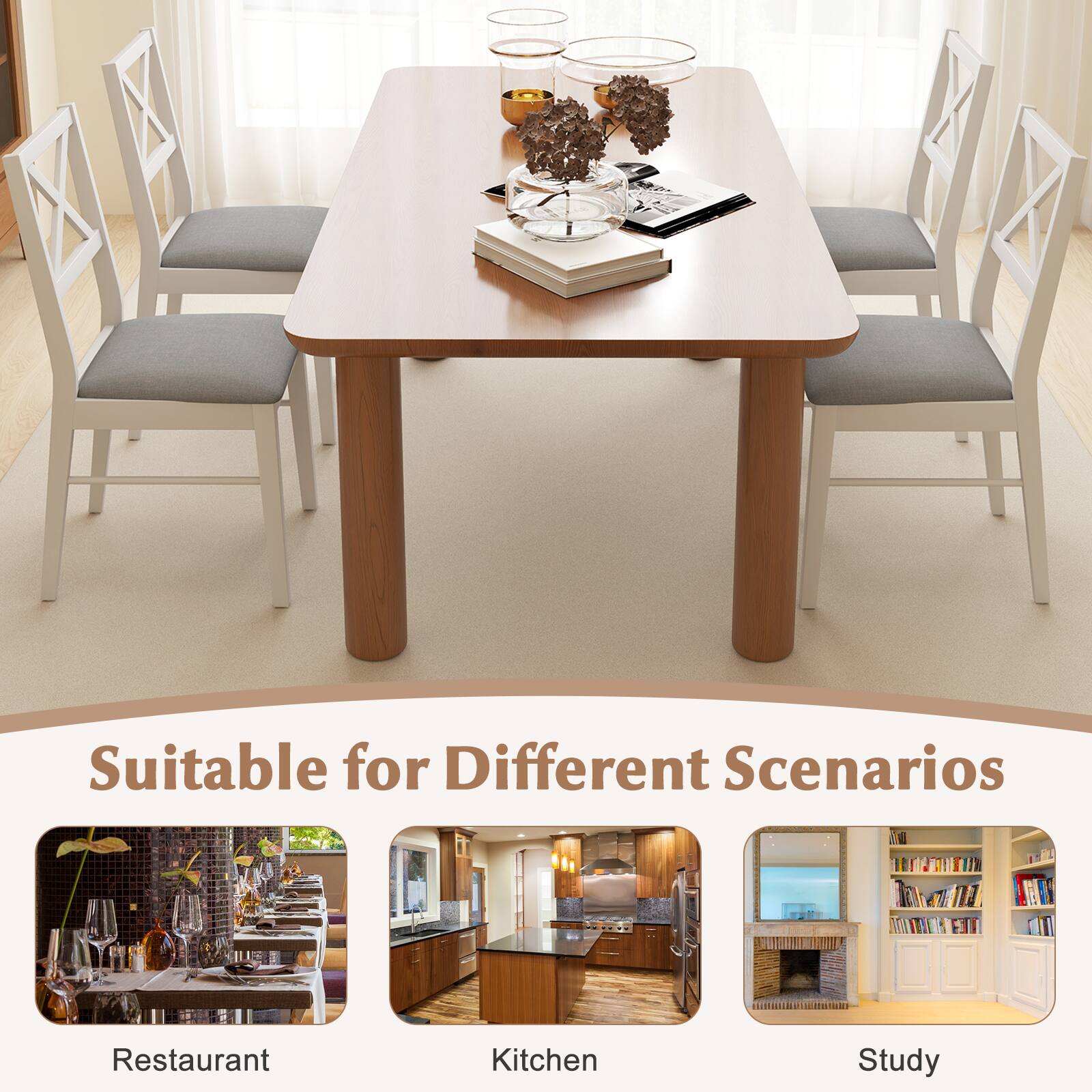 Suitable for Different Scenarios

Restaurant  
Kitchen  
Study