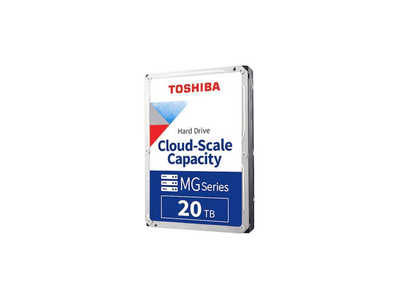 TOSHIBA Hard Drive Cloud-Scale Capacity MG Series 20 TB