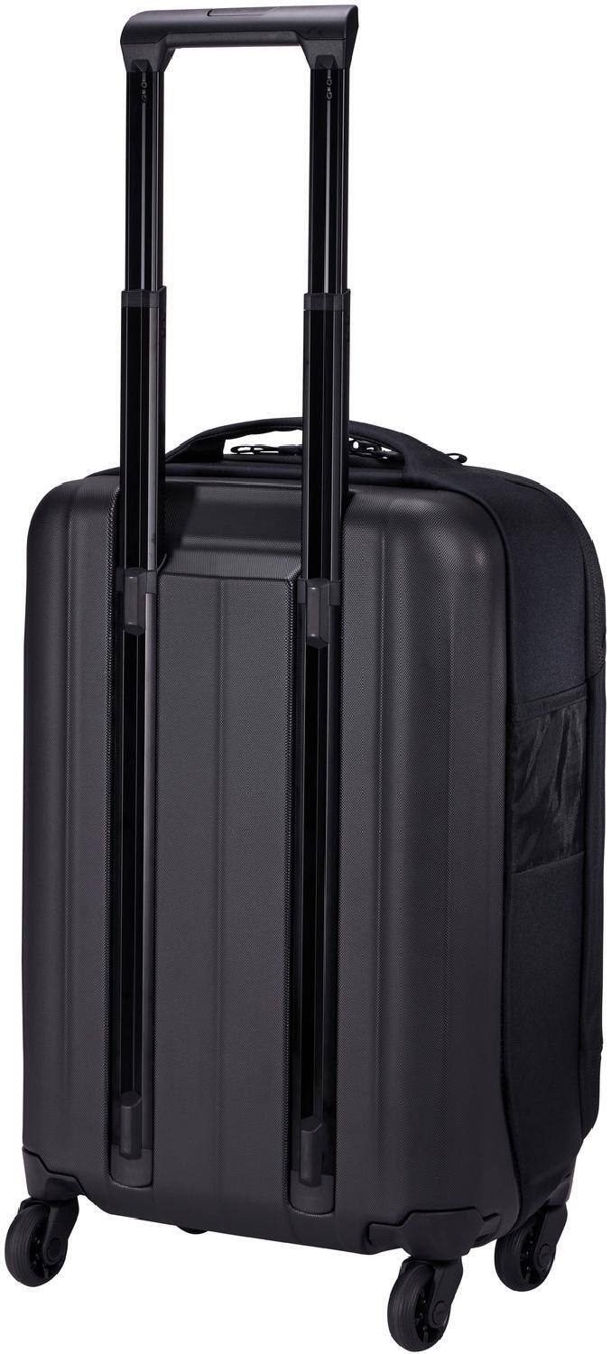 Angle. Thule - Subterra 2 Carry-On Spinner Suitcase – Compact 22" Travel Luggage - Black.