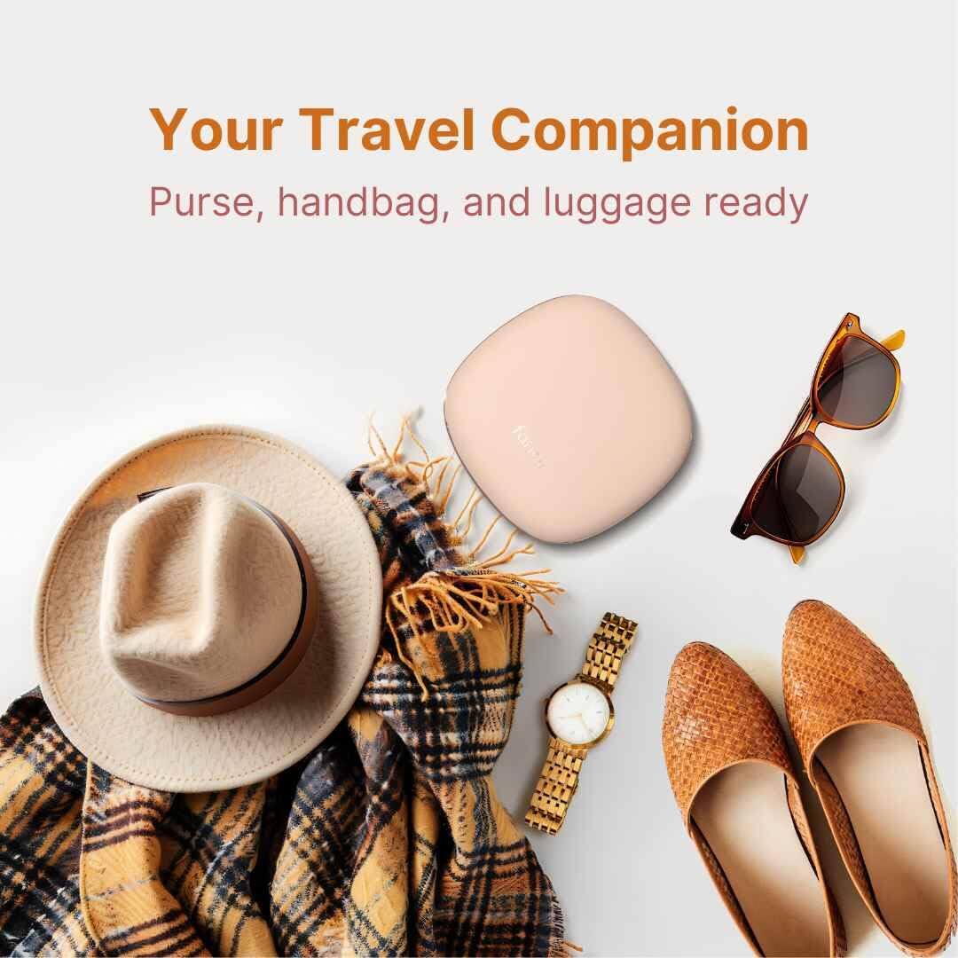 Your Travel Companion  
Purse, handbag, and luggage ready