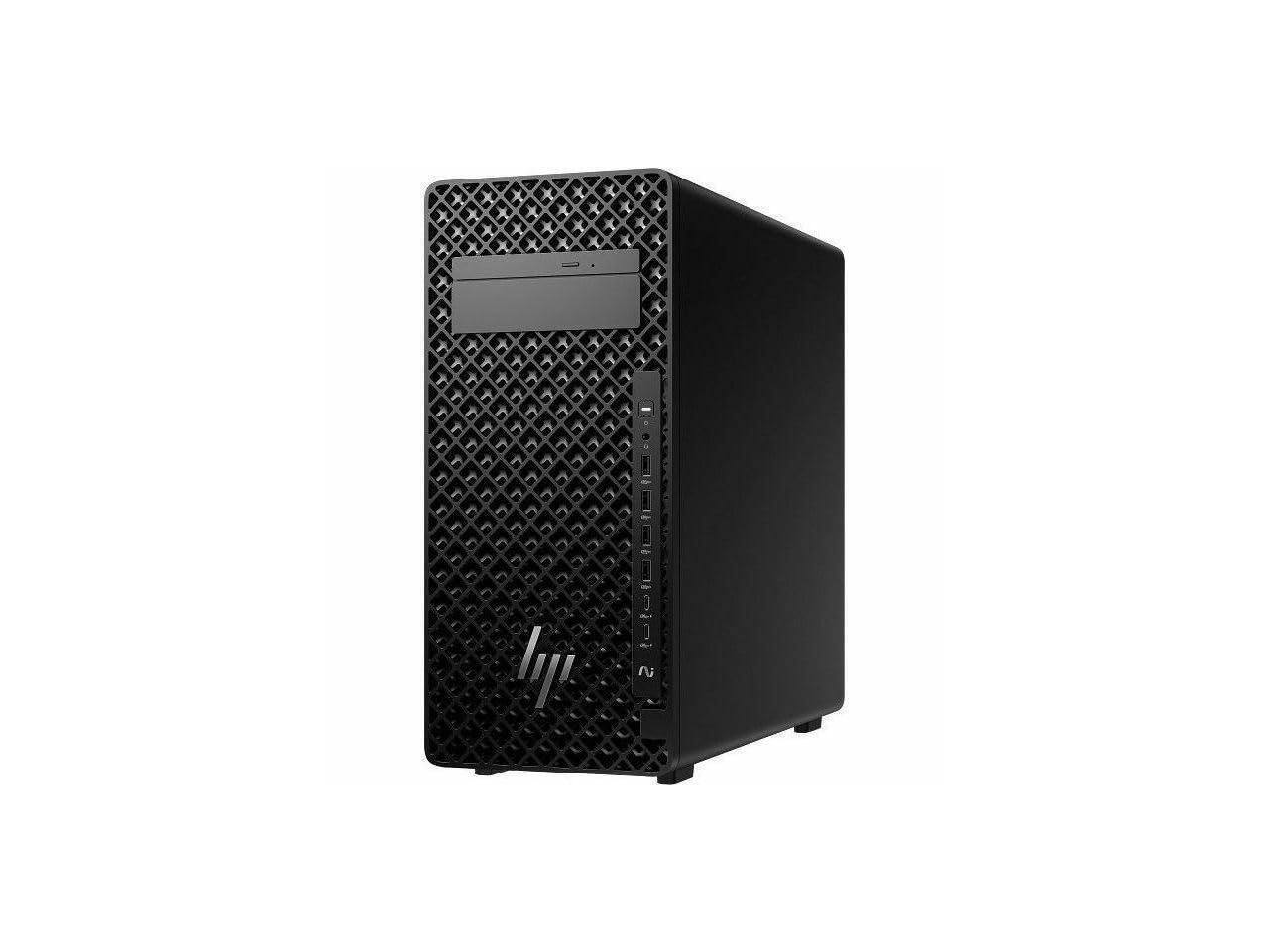 Alt View 10. HP - HP Z2 G1i Workstation U7 265K 32GB 1TB SSD W11P BN6D8UTABA - Black.