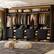 Alt View 5. Aheaplus - 10FT Large Closet System 4-Piece Set with 12 Drawers, 118'' Walk-in Closet Organizer with Hanging Rods for Closet - Black.