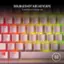 DOUBLESHOT ABS KEYCAPS F1 To withstand intense use d ! 2 @ 3 # 4$ 4 $ 5 % 6 A 7 & 8 * Q W E R T Y U A S D F G H J - - Z X  V B N M alt