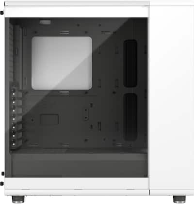 Fractal Design North Chalk White with Oak Front and Clear TG Side Fractal Design North Chalk White with Oak Front and Clear TG Side