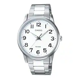Casio - Women’s Stainless Steel Bracelet Watch - LTP-1303D-7BV - Silver