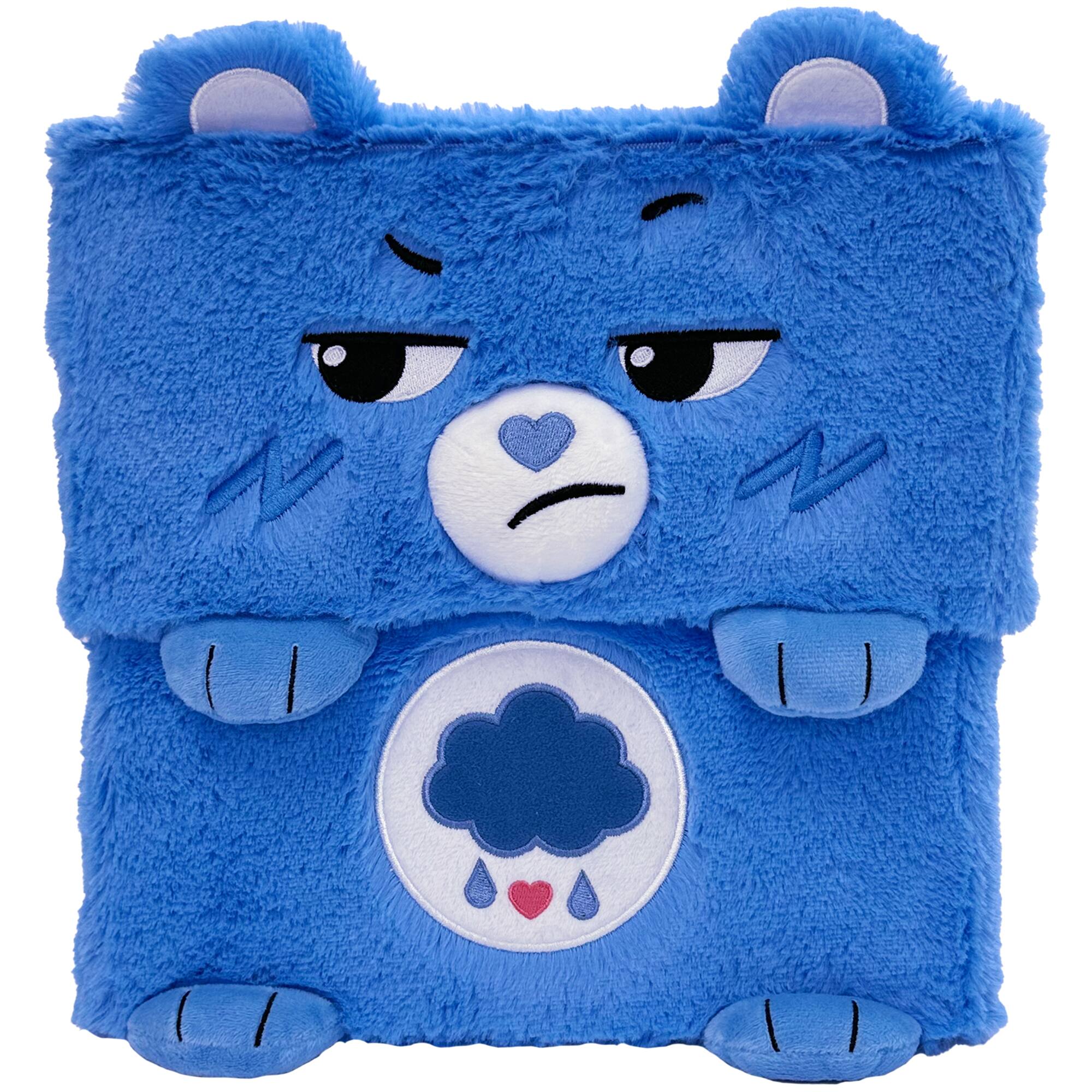 Front. Care Bears - Care Bears: Storables 10" Box - Grumpy Bear - Blue Character Themed Bin - Multicolored.