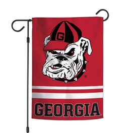 WinCraft - Georgia Bulldogs 12'' x 18'' Double-Sided College Vault Garden Flag - Multicolor