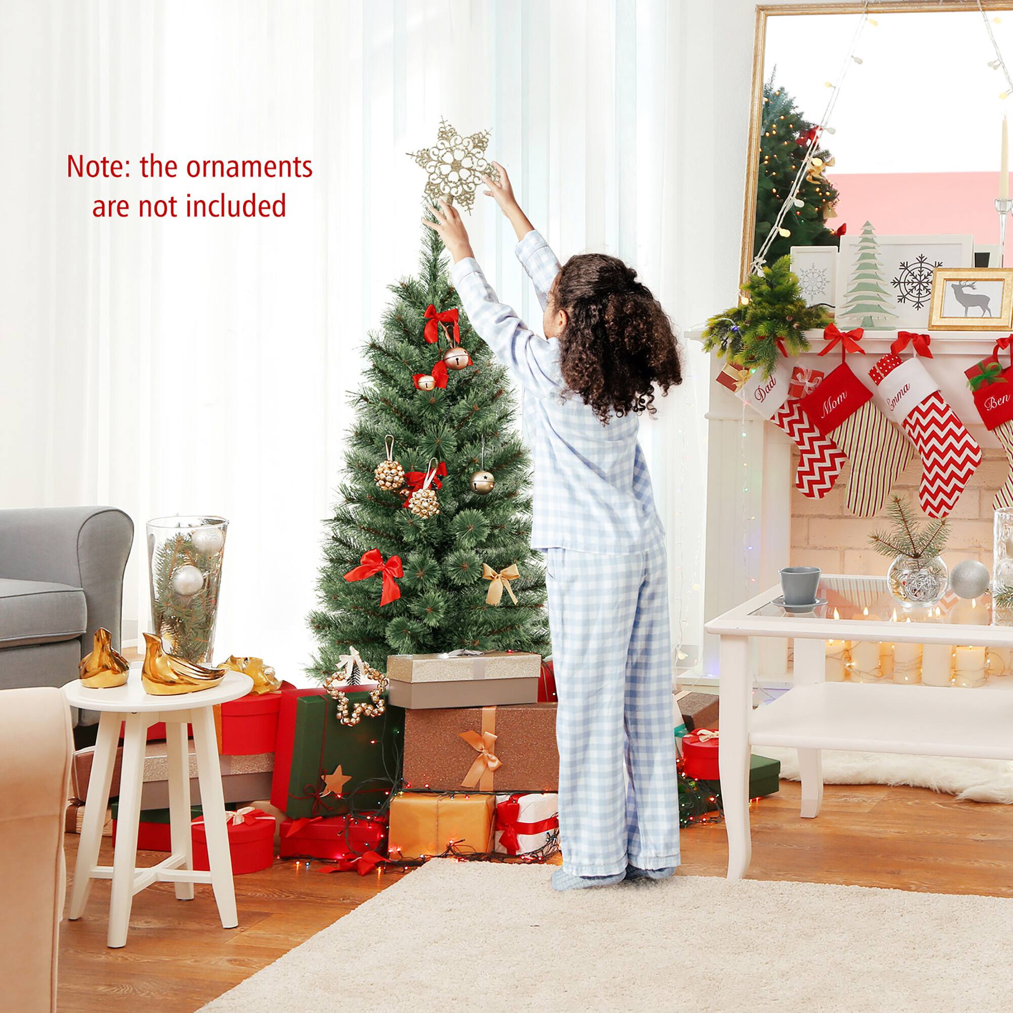 Note: the ornaments are not included
