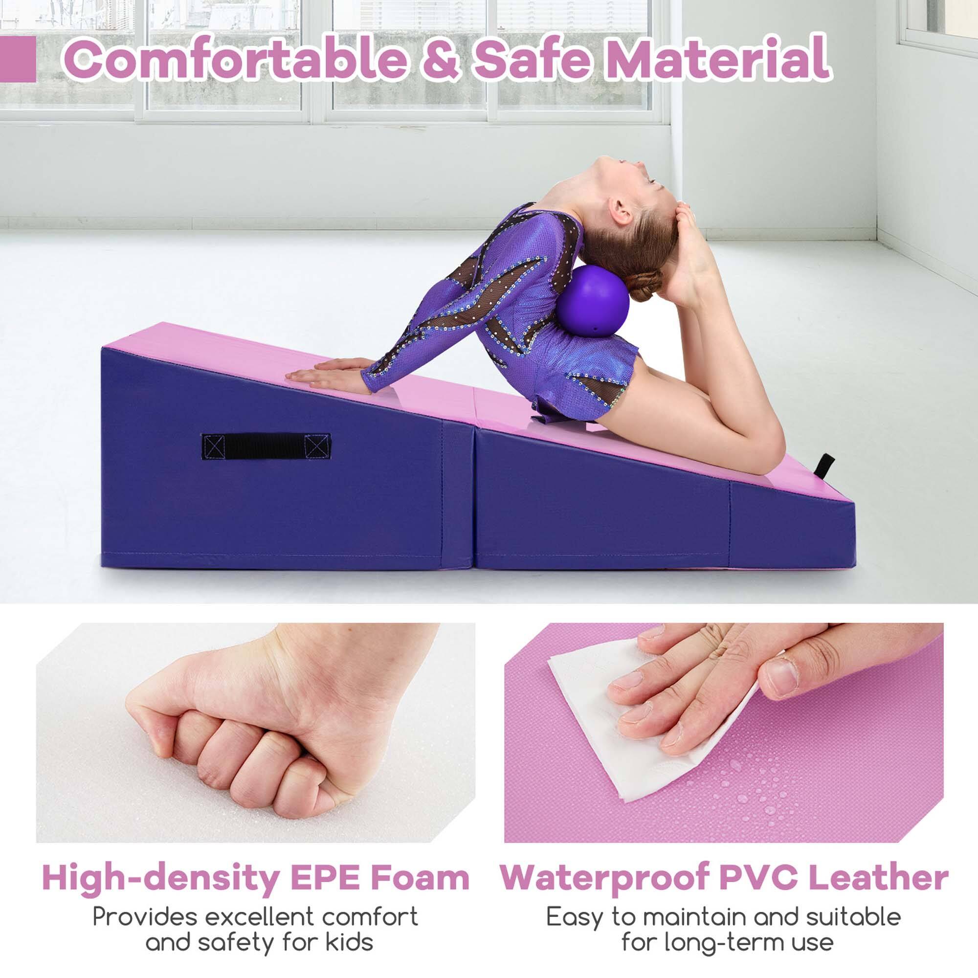 Comfortable & Safe Material

High-density EPE Foam  
Provides excellent comfort and safety for kids

Waterproof PVC Leather  
Easy to maintain and suitable for long-term use