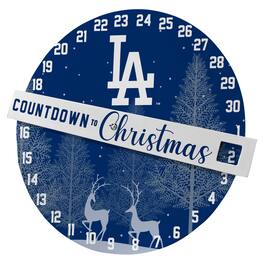 Pegasus - Los Angeles Dodgers Countdown to Christmas Wall Sign - Multicolor
