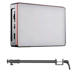 Aputure - MC 5W RGBWW Mini LED Light, Bundle with Godox ES-TMR Telescopic Mounting Rod