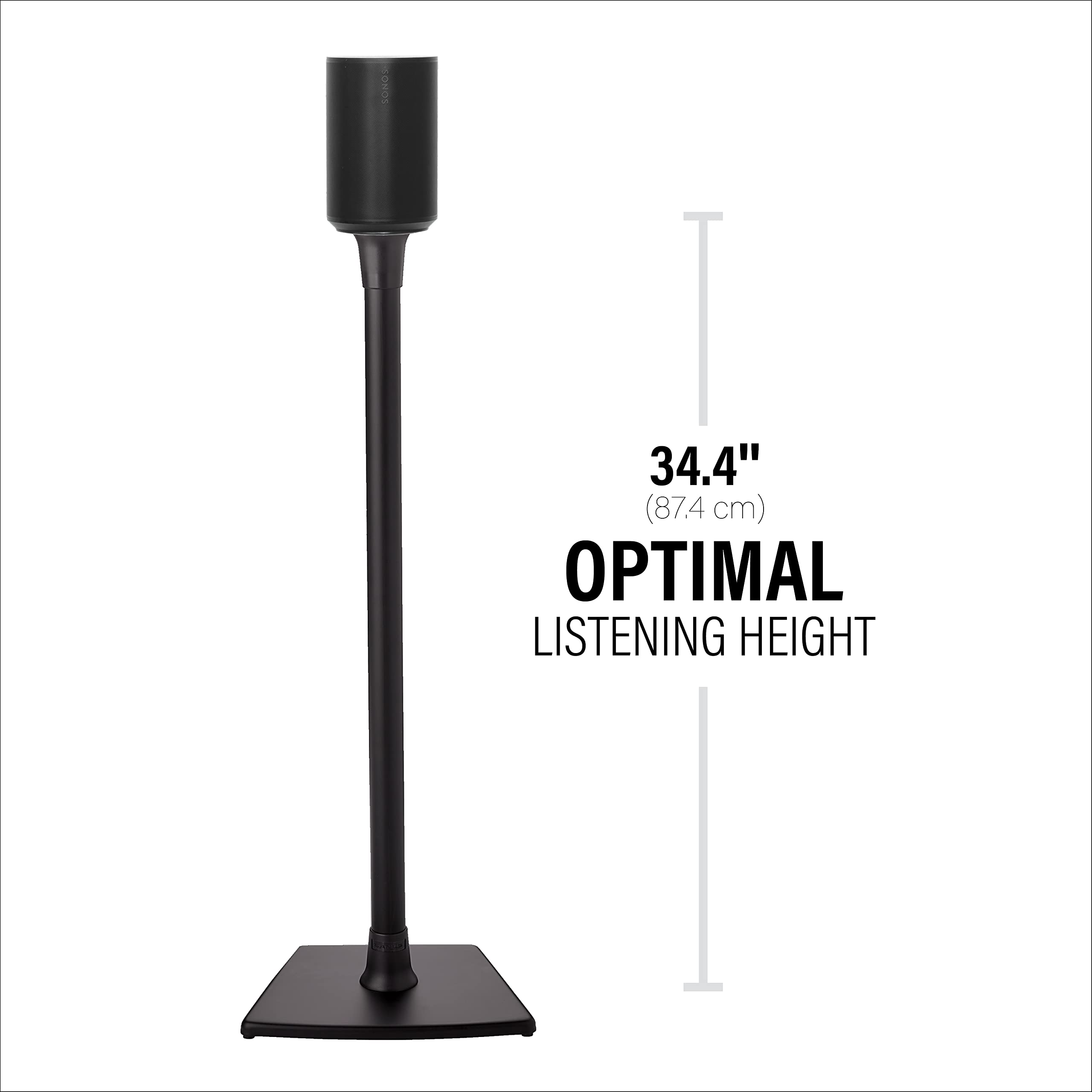 SONOS  
34.4" (87.4 cm)  
OPTIMAL LISTENING HEIGHT