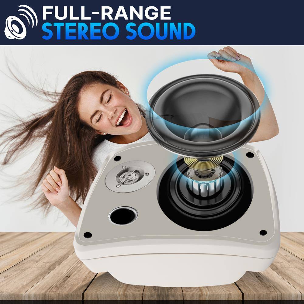 FULL-RANGE STEREO SOUND