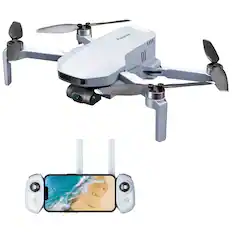 Front. Potensic - Potensic ATOM GPS Drone with 4K 3-Axis Gimbal Camera - White.