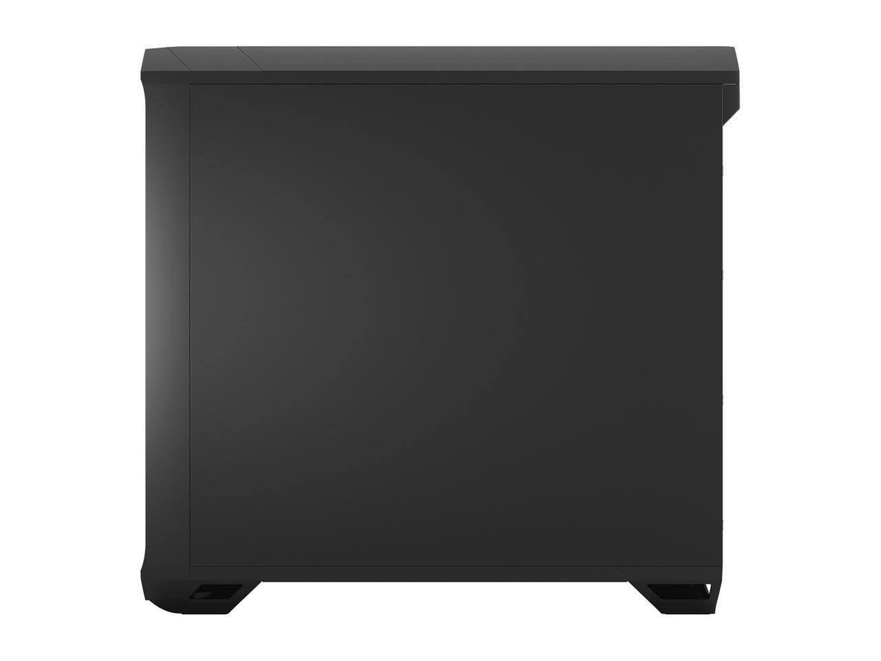 Alt View 8. Fractal Design - Fractal Design Torrent E-ATX Black Solid High-Airflow Mid Tower Computer Case - Black.