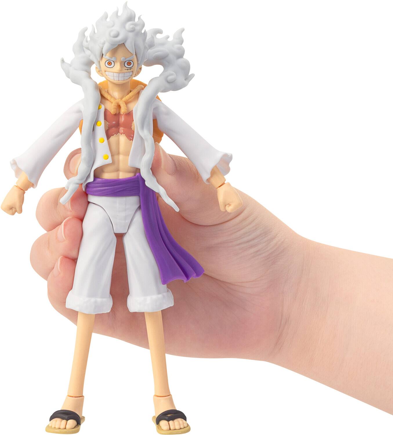 Alt View 1. Bandai - Anime Heroes - One Piece - Luffy Gear 5 6.5" Action Figure   - COLLECTIBLES - Multicolor.