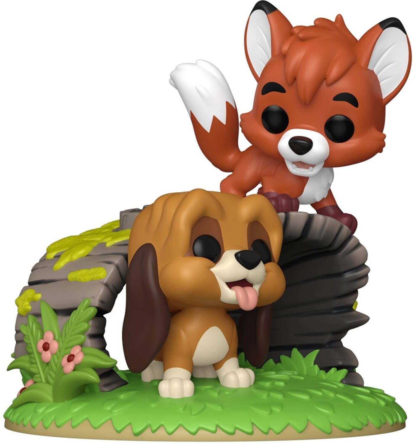 Funko - POP! Moment: The Fox and the Hound - Tod & Copper - COLLECTIBLES - Multicolor